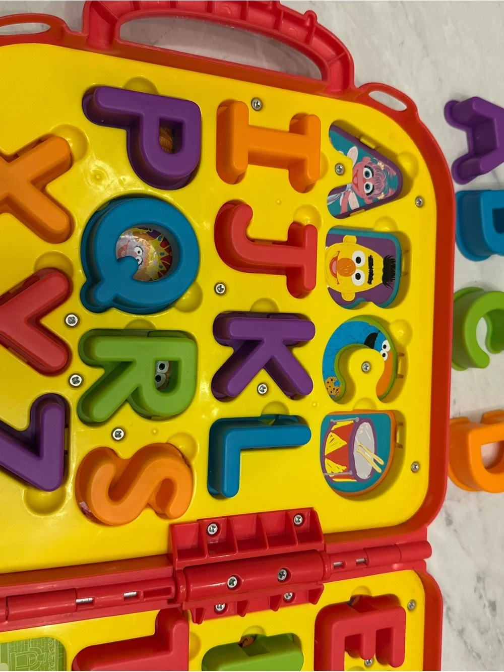 Sesame Street Elmo's On The Go Letters Red Playskool Friends Learn 2014 Hasbro